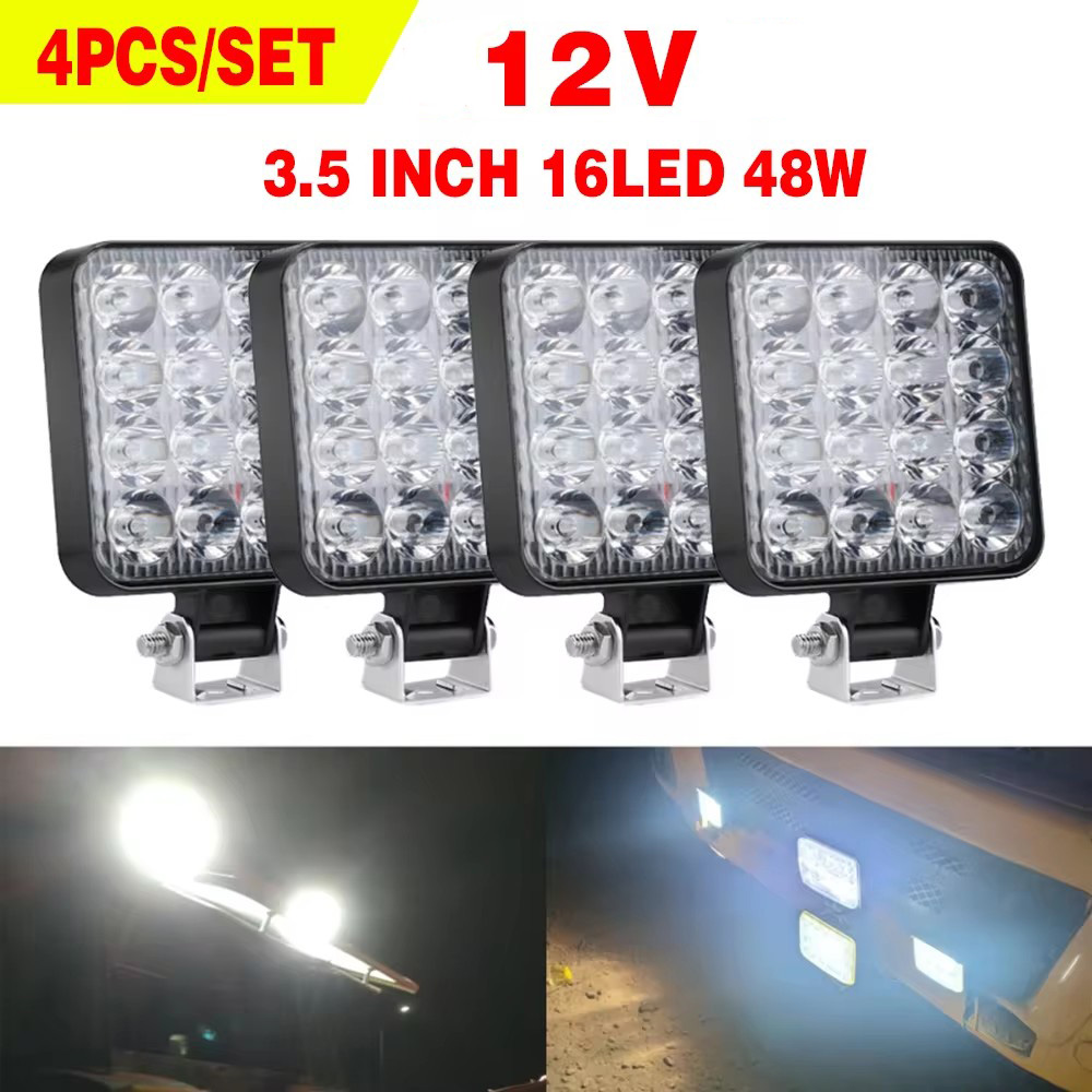 Heavy Equipment Supplies - 4 adet 12V LED ışık çubuğu