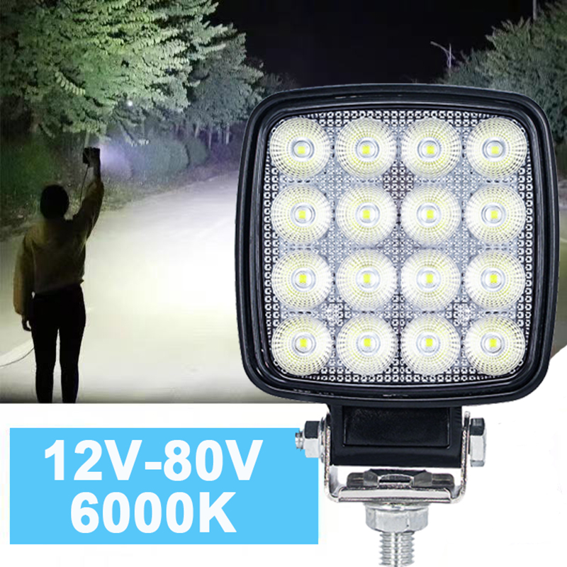 Heavy Equipment Supplies - 1 Adet 4 İnç 48W LED