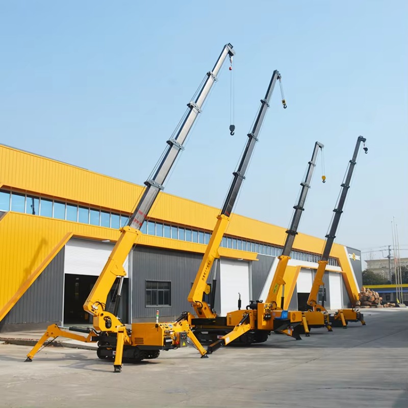 Heavy Equipment Lifting - 8T Hidrolik Örümcek Vinç Ağır Hizmet