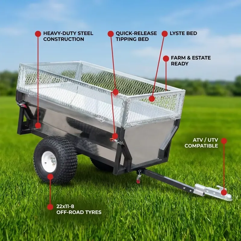 ATV UTV Çiftlik Bahçe Yük Taşı - Heavy Equipment Transporter incelemesi ve fiyatı