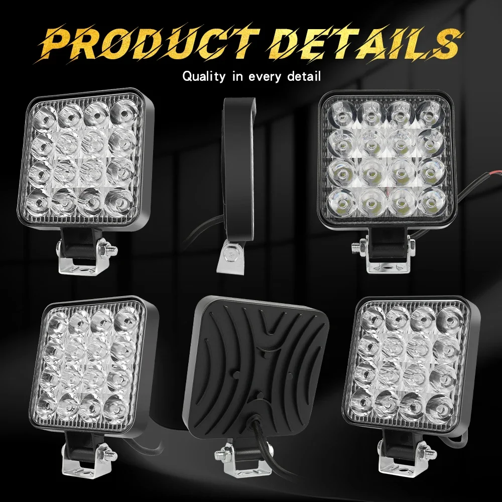 4 ADET 4 inç LED Çalışma Lamba - Heavy Equipment Supplies incelemesi ve fiyatı