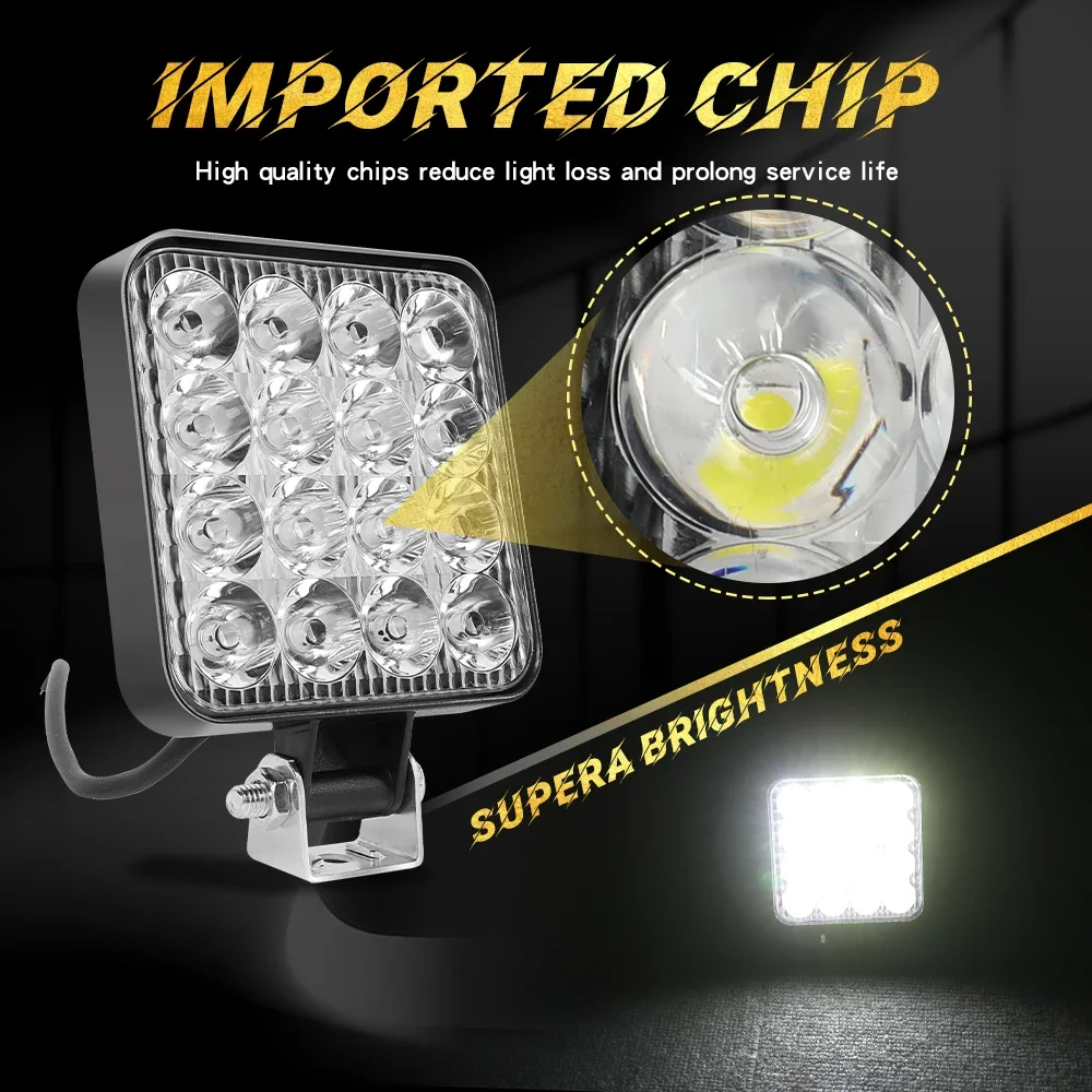4 ADET 4 inç LED Çalışma Lamba - Heavy Equipment Supplies incelemesi ve fiyatı